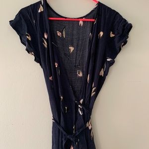Cotton On Floral Wrap Dress